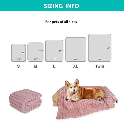 Waterproof Dog Blanket, Luxury Plush Washable Medium Dogs Blankets - Image 4