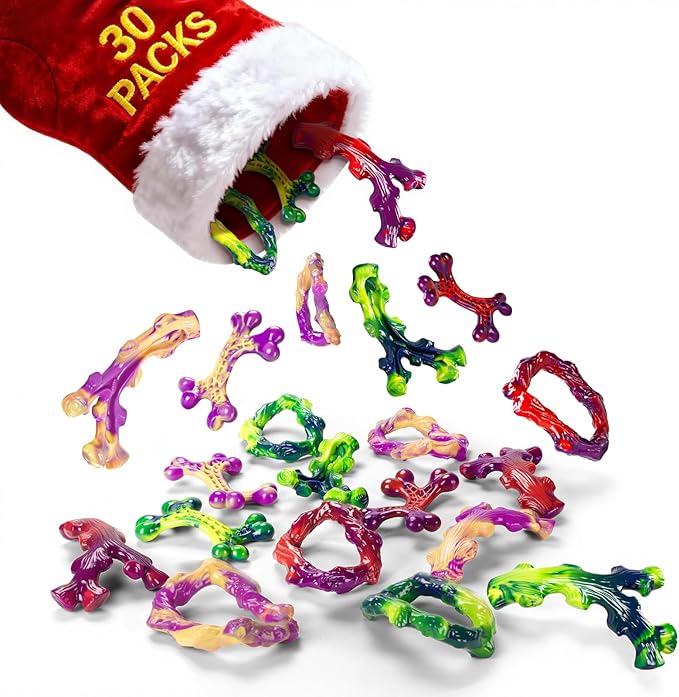30-Pack Dog Toys for Aggressive Chewers: Indestructible Dog Toys for Large Dog by Frienhund