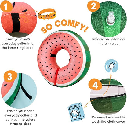 BENCMATE Inflatable Dog Cone Collar Alternative, Soft Dog Cone - Image 2