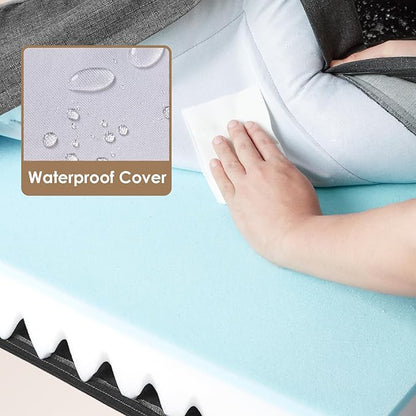 EHEYCIGA Orthopedic Dog Bed for Medium Dogs, Waterproof Memory Foam Medium Pet - Image 3