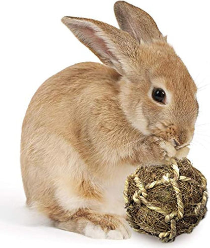 SunGrow Assorted Rabbit & Cat Chew Balls, Teething Activity Toy - Image 8