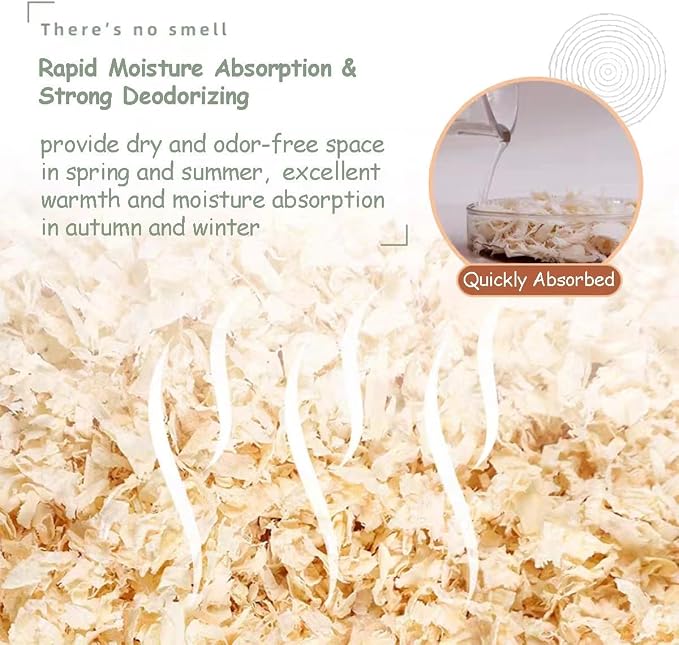 MANON ROSA Wood Shavings for Bird Bedding - Image 4