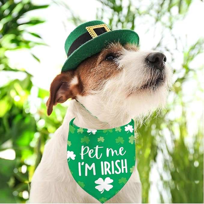 St Patrick's Day Dog Bandanas - Image 7