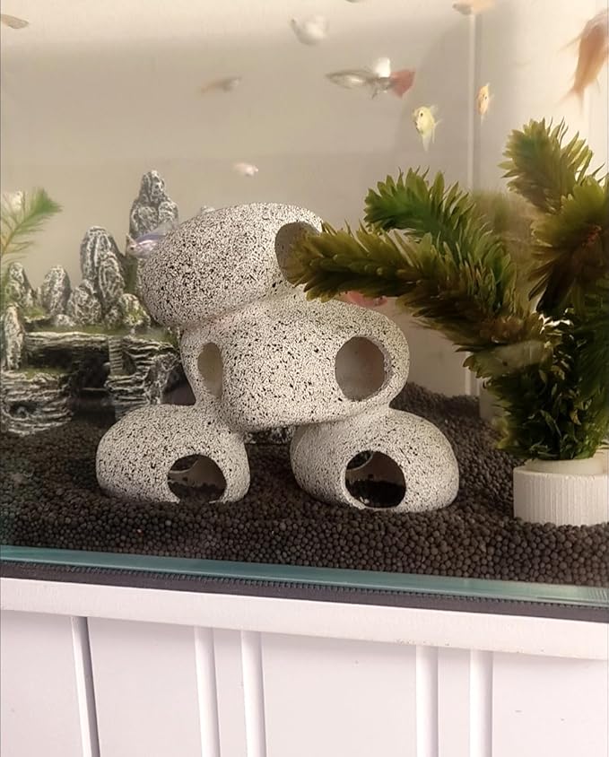 Aquarium Rock Decorations Resin Cichlids Rock - Image 6