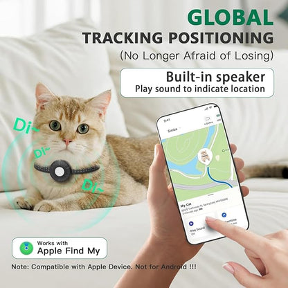 Cat Tracker Collar, No Monthly Fee Tracking Pet Collar - Image 2