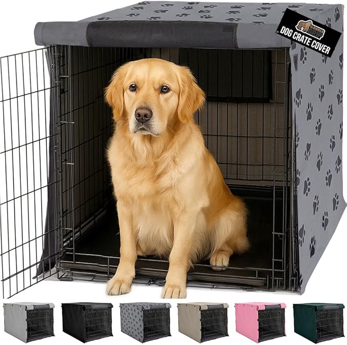 GORILLA GRIP Dog Crate Covers compatible by GorillaGrip