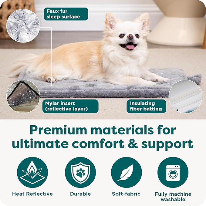 FurHaven ThermaNAP Self Warming Cat Mat & Dog Bed - Image 5
