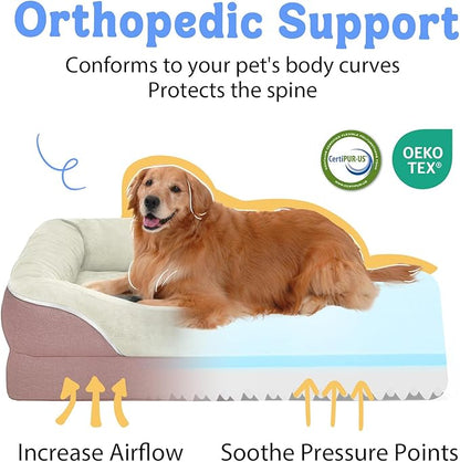 Orthopedic Washable Large Dog Bed - Image 2