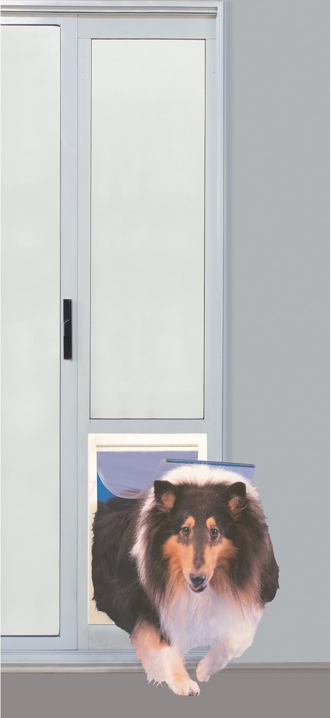 Ideal Pet Products Aluminum Pet Patio Door, Adjustable Height 77-5/8" to 80-3/8" - Image 2