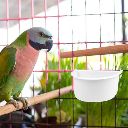 Bird Feeder, Bird Water Cage Accessories, Hanging Bird Food Bowl Cups - Image 5