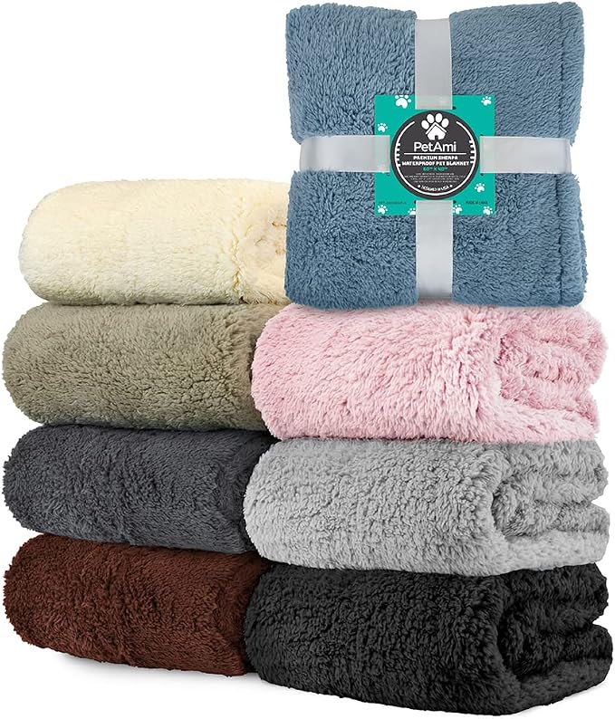 PetAmi Fluffy Waterproof Dog Blanket - Image 9