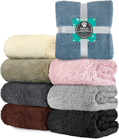 PetAmi Fluffy Waterproof Dog Blanket - Image 9
