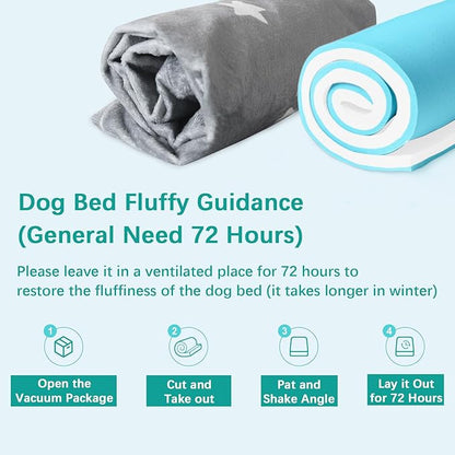 Waterproof Dog Bed for Large Dog, Memory Foam Orthopedic Dogs Beds & Furniture - Image 5