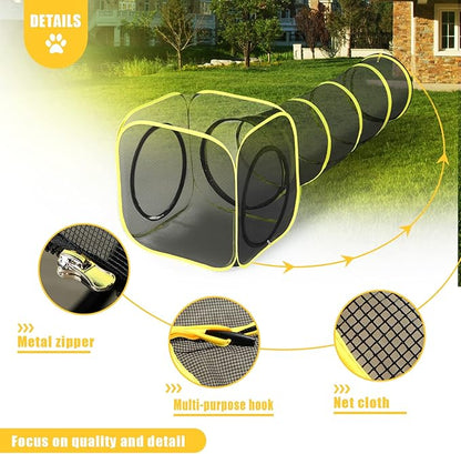 Outdoor Cat Enclosure & Tunnel - Image 3