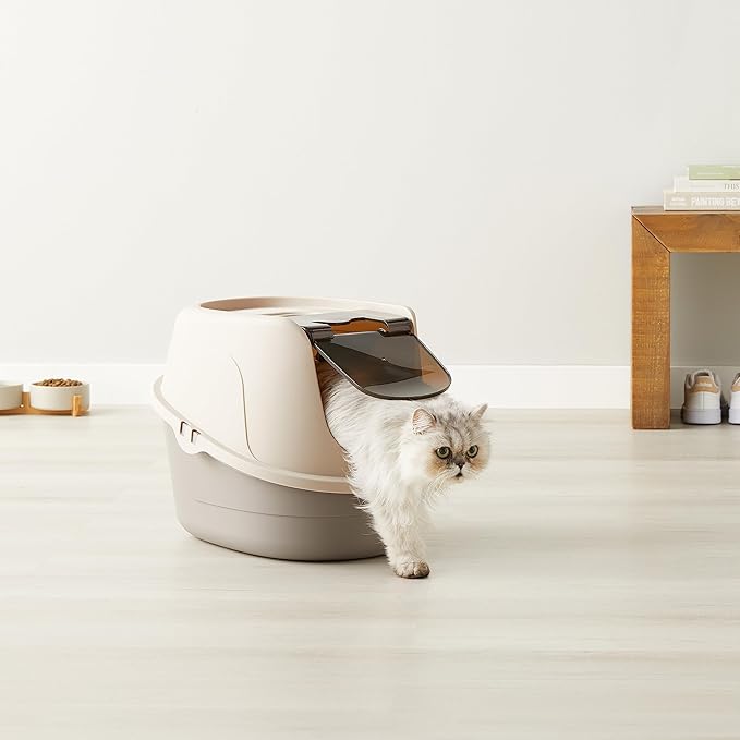 Amazon Basics No-Mess Hooded Enclosed Cat Litter Box - Image 8