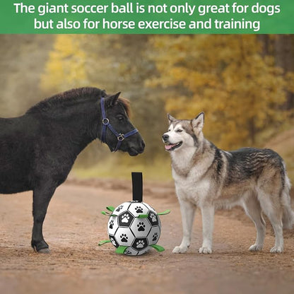 QDAN Dog Toys Extra Large Soccer Ball - Image 6