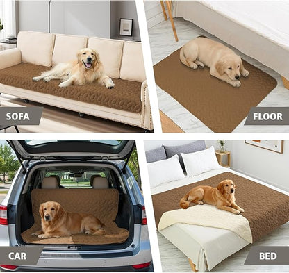 Ameritex Waterproof Pet Bed Cover Anti-Slip Dog Bed Blanket - Image 3