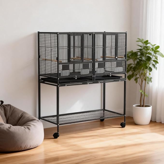 43'' Wrought Iron Birdcage - Image 2