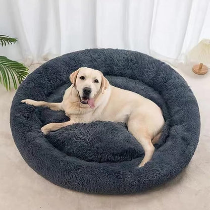 Nisrada Dog Bed for Small Medium Large Dogs, 30 inch Calming Dogs Bed, by Nisrada