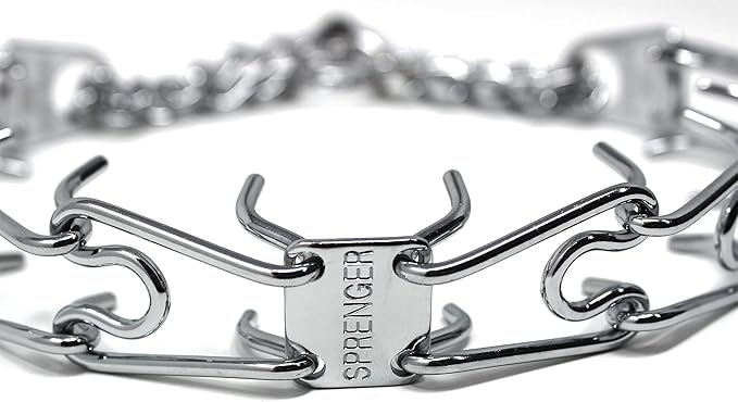 Herm Sprenger Prong Dog Training Collar Ultra-Plus Chrome Plated Steel Pet - Image 5