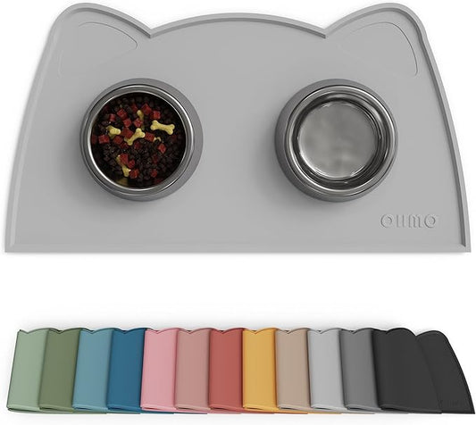 OHMO - Cat Food Mat, Silicone Pet Feeding Mat by OHMO