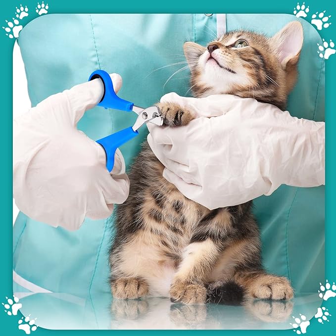 Patelai 5 Pcs Cat Bathing Bag Set Cat Grooming Bag Adjustable Pet Shower Net - Image 6