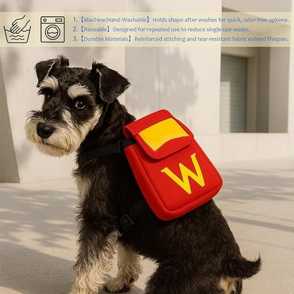 Dog Backpack for Dog, Adjustable Hands-Free Travel Hiking Walking Vest - Image 6