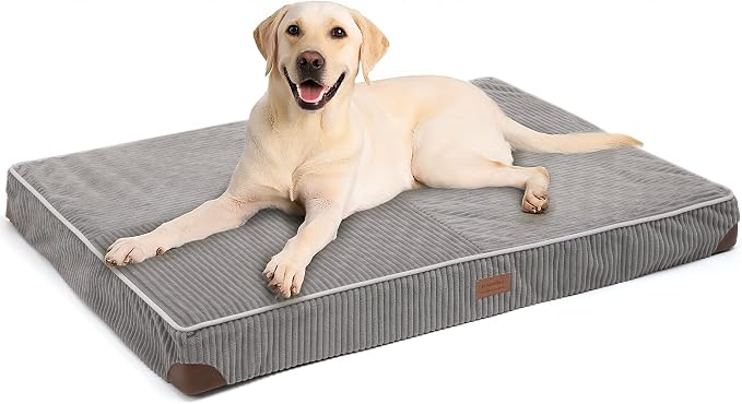 FUKUMARU Dog Bed, Thickened Corduroy Orthopedic Dog Beds by FUKUMARU