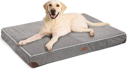 FUKUMARU Dog Bed, Thickened Corduroy Orthopedic Dog Beds by FUKUMARU