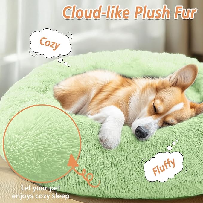 JOLLYVOGUE Calming Small Dog & Cat Bed - Image 2