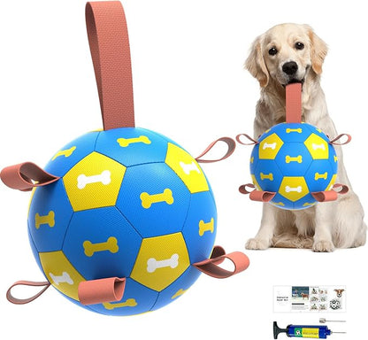 Amasiver Dog Soccer Ball Toys by Amasiver