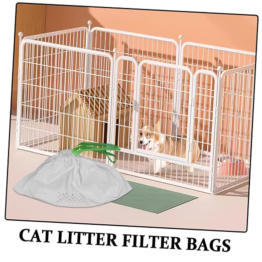 7pcs Cat Litter Filter Bags Easy to Use Pet Waste Pick-up Supplies - Image 3