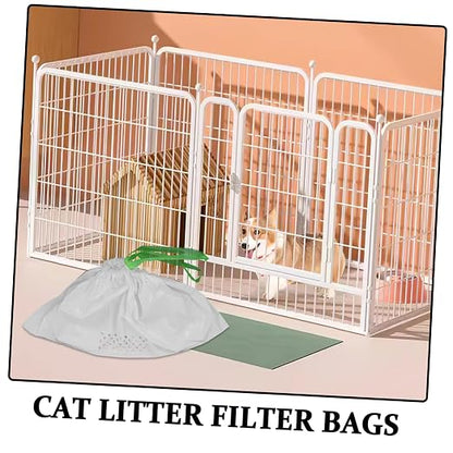 7pcs Cat Litter Filter Bags Easy to Use Pet Waste Pick-up Supplies - Image 3