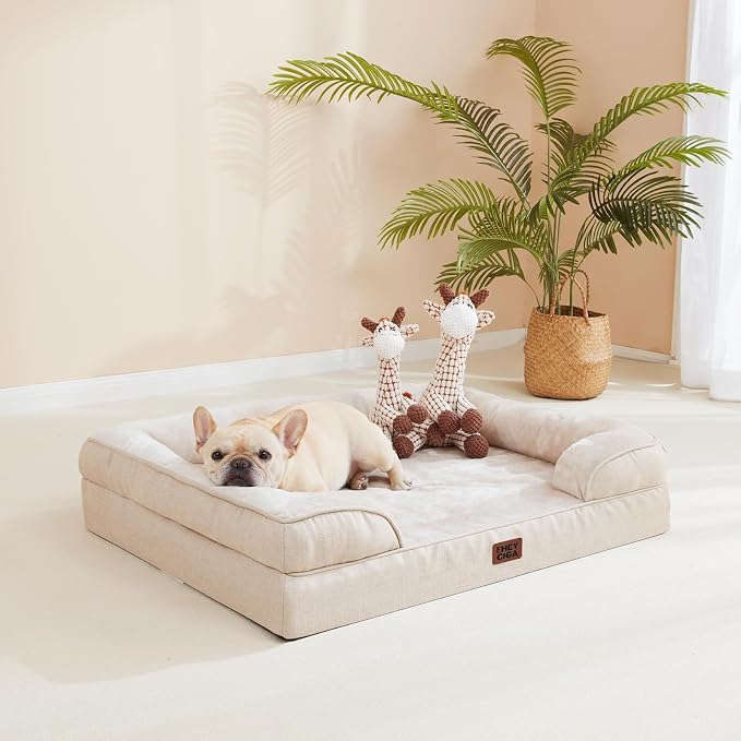 EHEYCIGA Orthopedic Dog Beds for Large Dogs, Waterproof Memory Foam Large Pet - Image 8