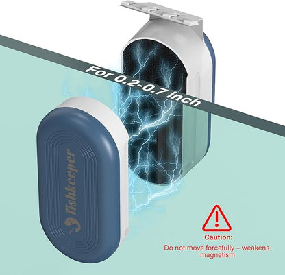 fishkeeper Magnetic Aquarium Glass Cleaner, Fish Tank Algae Scraper Cleaner - Image 3