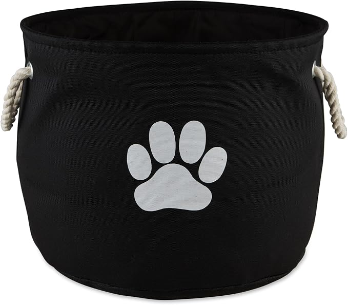 Bone Dry Pet Storage Collection Collapsible Bin, Medium Round - Image 2