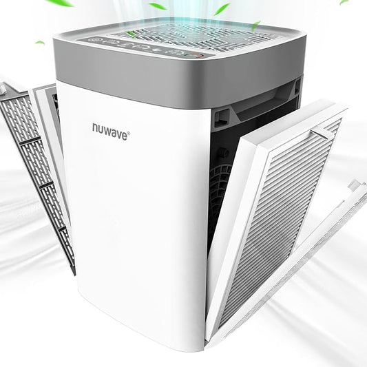 Nuwave Air Purifiers for Home Bedroom Up to 1361 Sq Ft, Portable Air Purifier by NuWave
