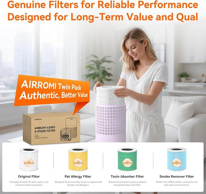 AIRROMI Air Purifier for Bedroom - Image 9