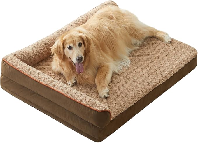 BFPETHOME Orthopedic Dog Beds for Extra Large Dogs, Waterproof Sofa XXL Dog Bed by BFPETHOME