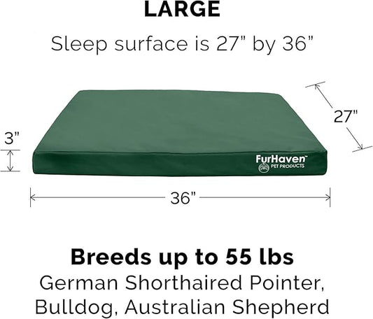 Furhaven Water-Resistant Cooling Gel Dog Bed - Image 2