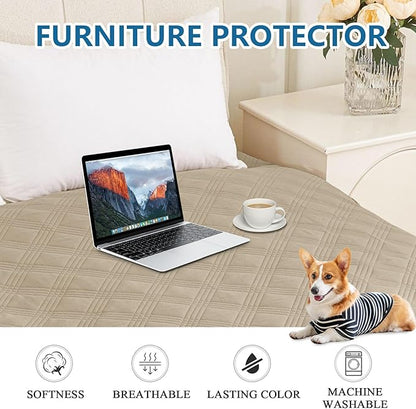 hyha Waterproof Dog Blanket, Reversible Pet Bed Blanket, Soft Sofa Couch Cover - Image 7