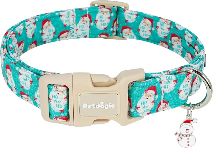 Christmas Dog Collar，Soft Cotton Dog Collars by Unknown