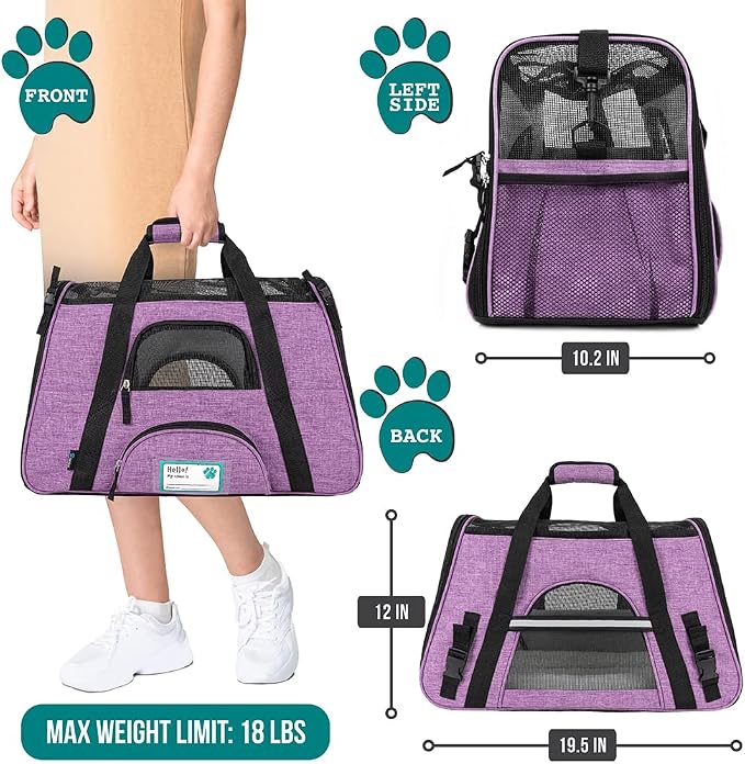 PetAmi Airline Approved Pet Carrier - Image 2
