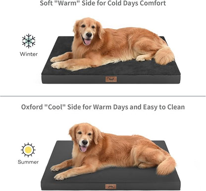 Flat Extra Large Dog Bed, Jumbo Waterproof Dog Bed - Image 3