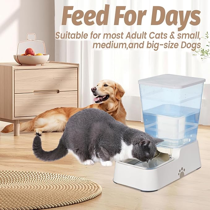 Automatic 5.4L/1.4Gal Pet Waterer, Pet Automatic Dog Water Dispenser Gravity - Image 2