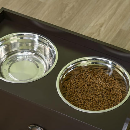 PawHut Dog Feeding Station - Image 8