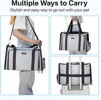 Expandable Cat Carrier, Airline Approved Soft Sided Pet Carrier - Image 8