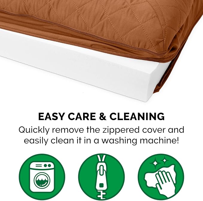 Furhaven Orthopedic Dog Bed for Large Dogs w/ Removable Bolsters & Washable - Image 8