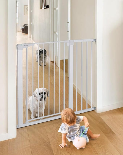 COMOMY 36" Extra Tall Baby Gate by COMOMY