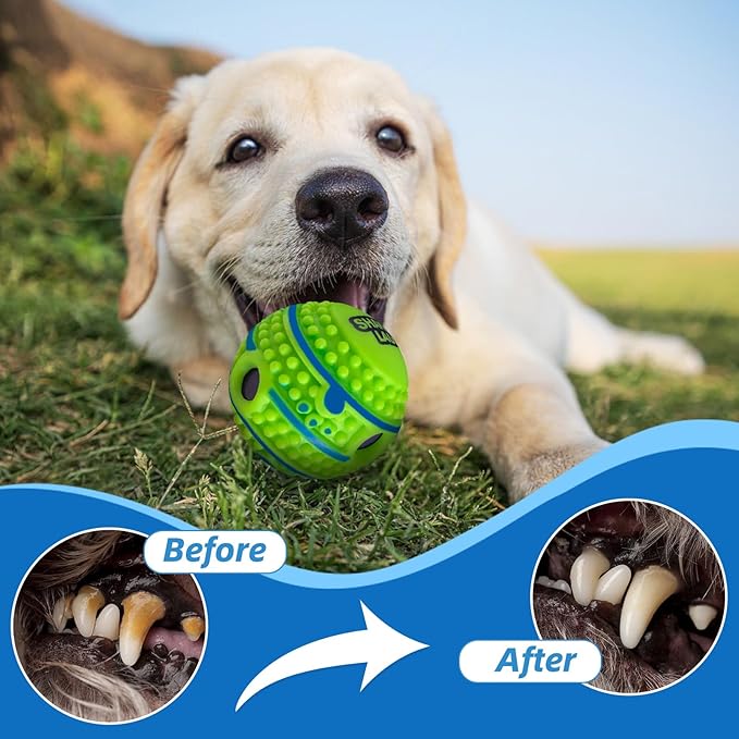 Spiky Interactive Dog Toys Ball, Shaking - Image 6